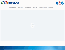 Tablet Screenshot of musicar.com